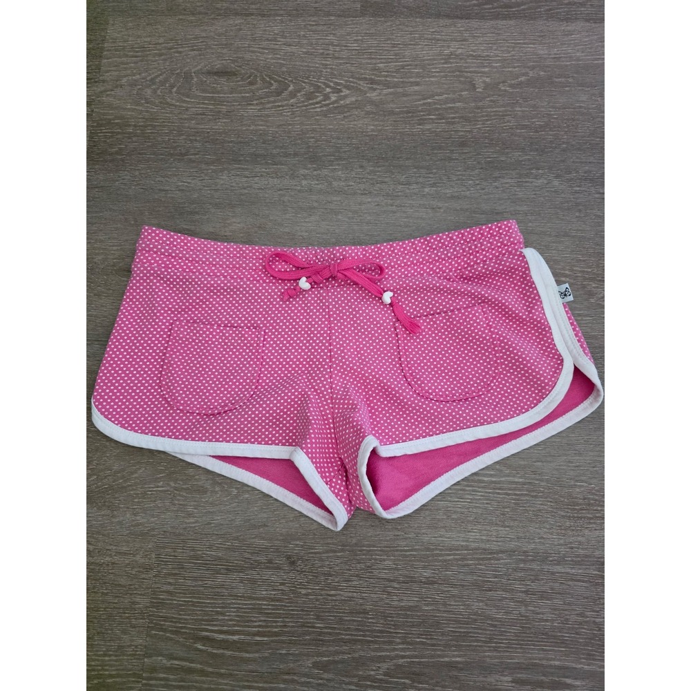 Self Esteem Pink Polka Dot Dolphin Shorts Womens Medium 62470900